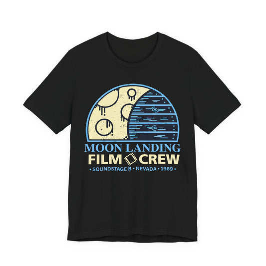 Moon Landing Film Crew T-Shirt - 1969 Soundstage B Nevada Vintage Tee