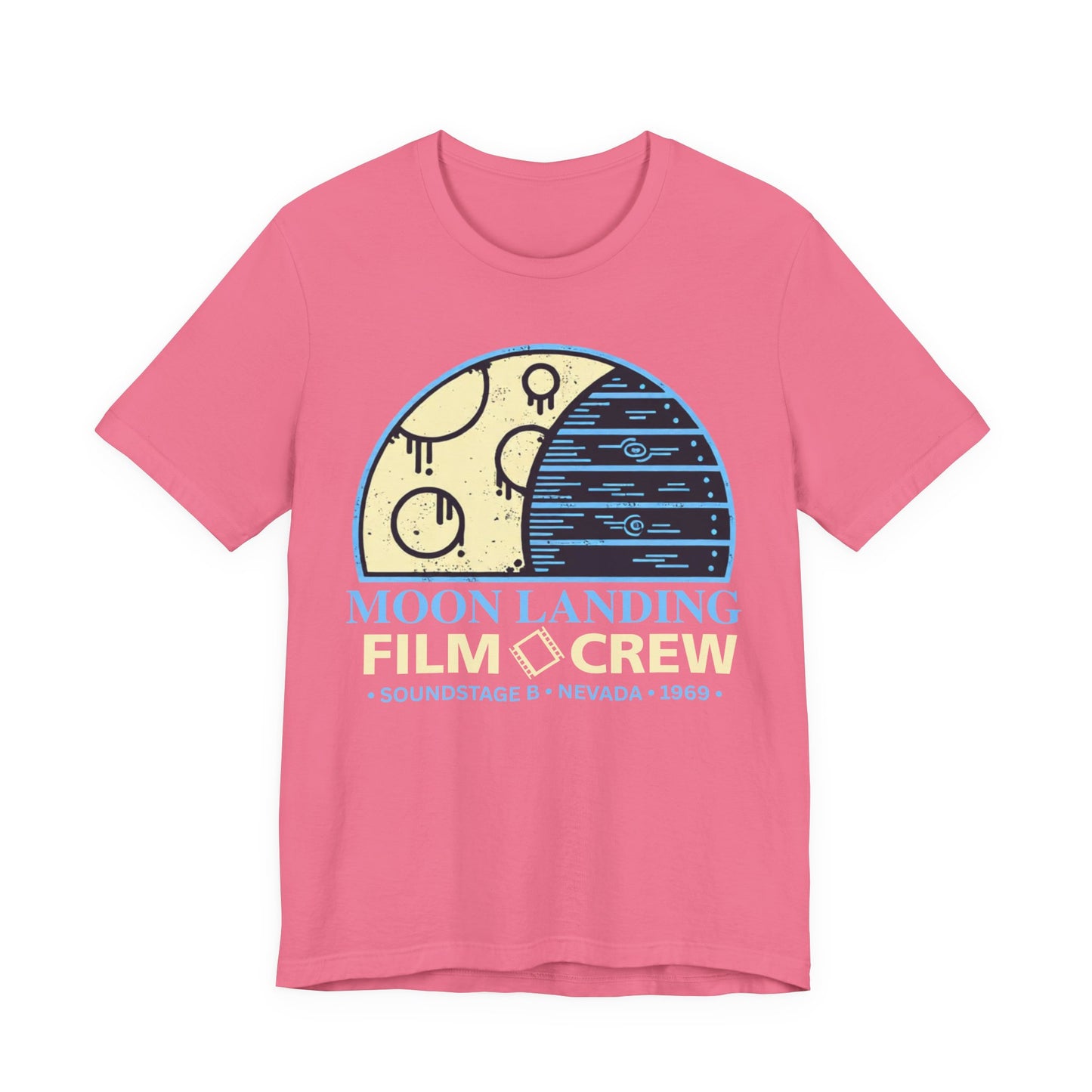 Moon Landing Film Crew T-Shirt - 1969 Soundstage B Nevada Vintage Tee