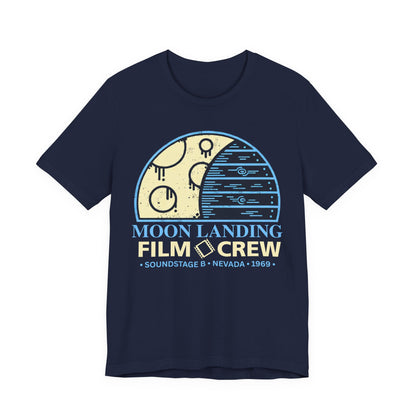 Moon Landing Film Crew T-Shirt - 1969 Soundstage B Nevada Vintage Tee