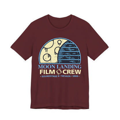 Moon Landing Film Crew T-Shirt - 1969 Soundstage B Nevada Vintage Tee