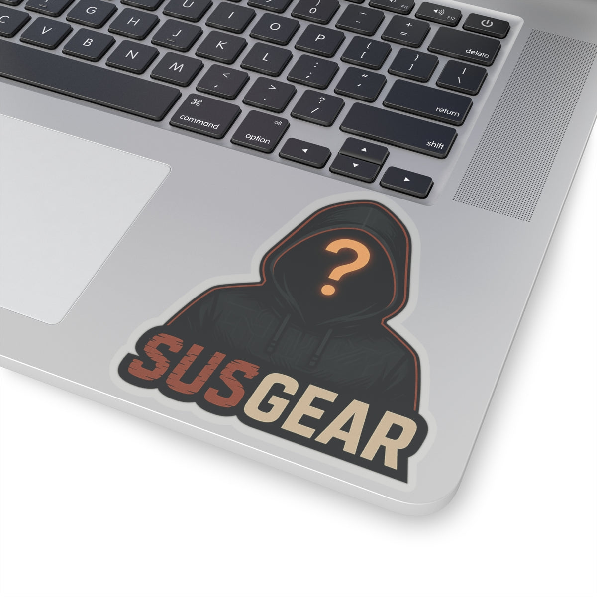 Mysterious Hoodie Figure Stickers - SUSGEAR Kiss-Cut Vinyl