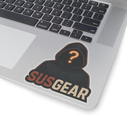 Mysterious Hoodie Figure Stickers - SUSGEAR Kiss-Cut Vinyl