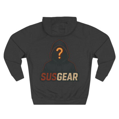 SusGear Hoodie — Suspicious Mystery Logo Fleece Pullover