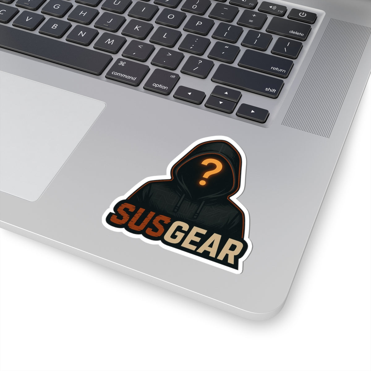 Mysterious Hoodie Figure Stickers - SUSGEAR Kiss-Cut Vinyl