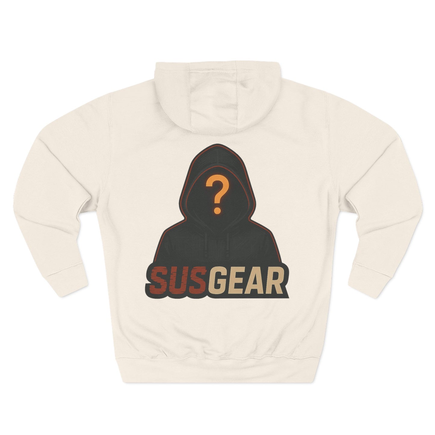 SusGear Hoodie — Suspicious Mystery Logo Fleece Pullover