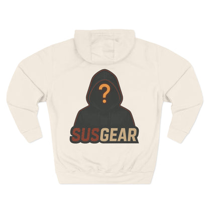 SusGear Hoodie — Suspicious Mystery Logo Fleece Pullover