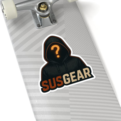 Mysterious Hoodie Figure Stickers - SUSGEAR Kiss-Cut Vinyl