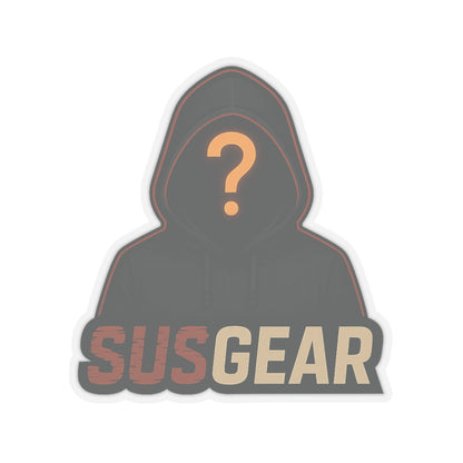 Mysterious Hoodie Figure Stickers - SUSGEAR Kiss-Cut Vinyl