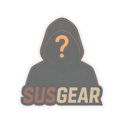 Mysterious Hoodie Figure Stickers - SUSGEAR Kiss-Cut Vinyl