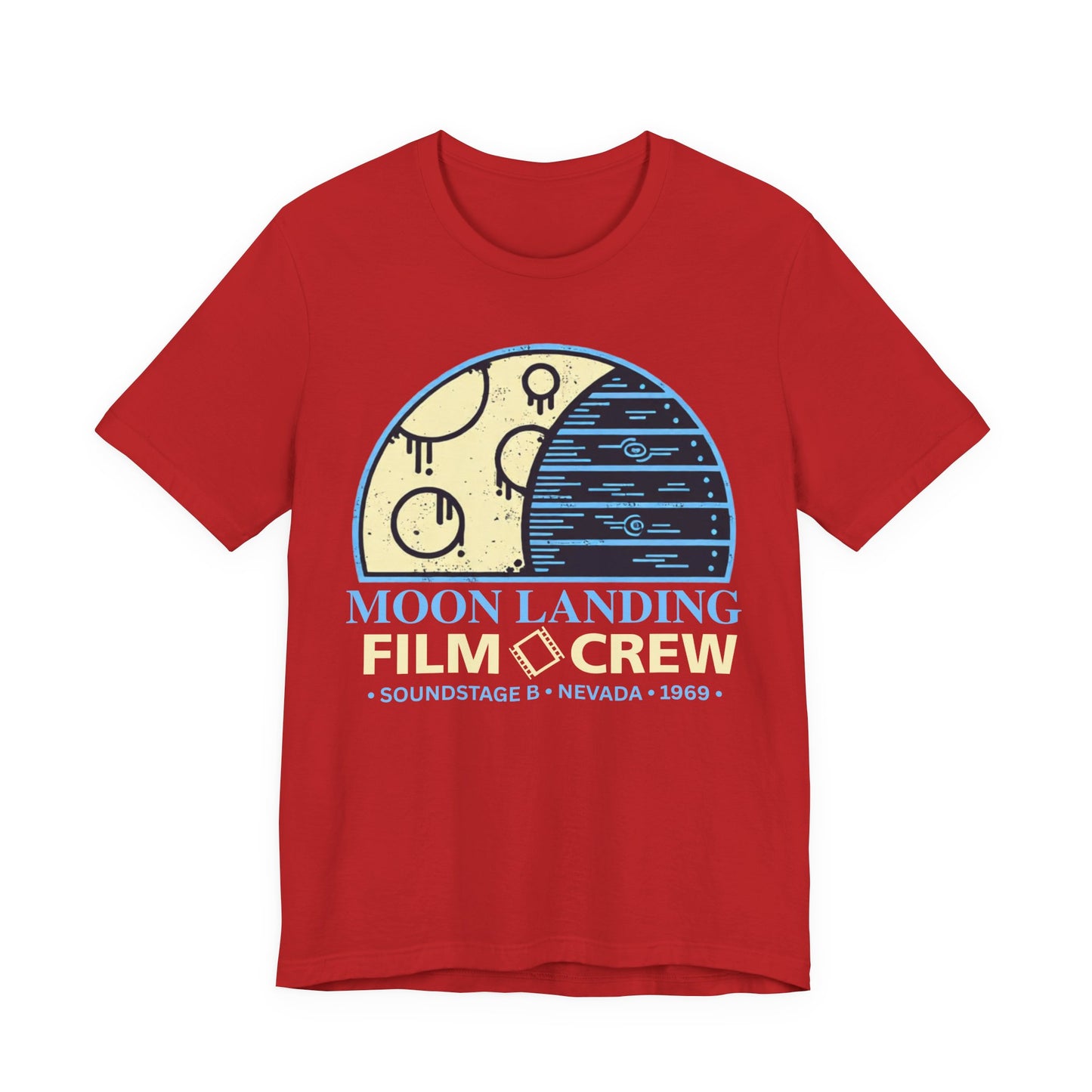 Moon Landing Film Crew T-Shirt - 1969 Soundstage B Nevada Vintage Tee