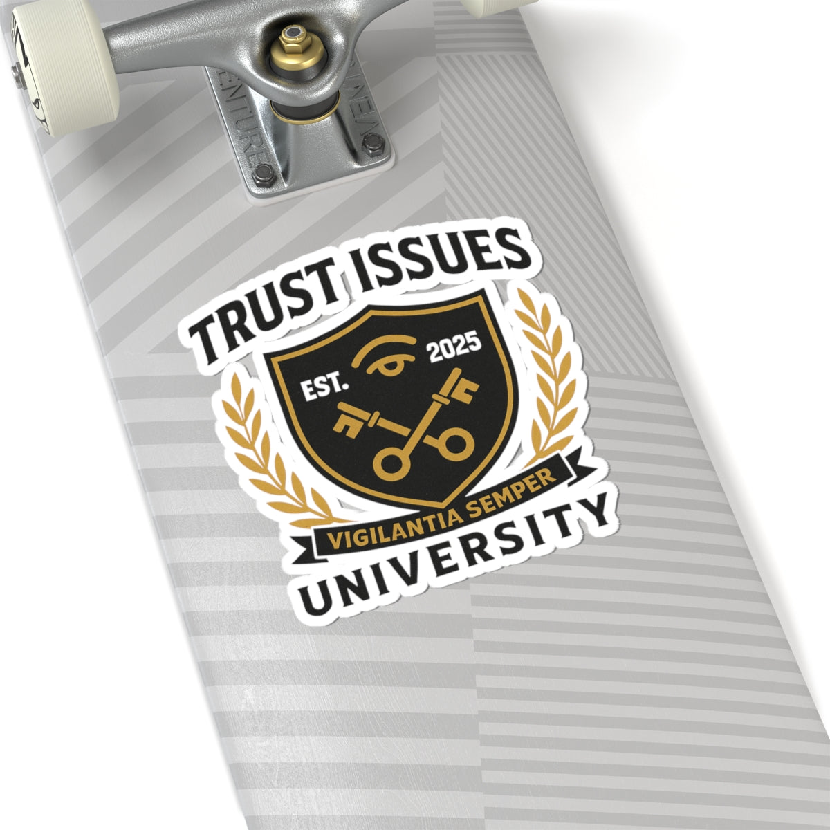 Trust Issues University Kiss-Cut Stickers - Glossy Vinyl