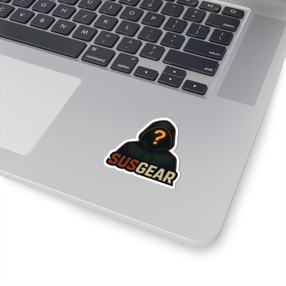 Mysterious Hoodie Figure Stickers - SUSGEAR Kiss-Cut Vinyl
