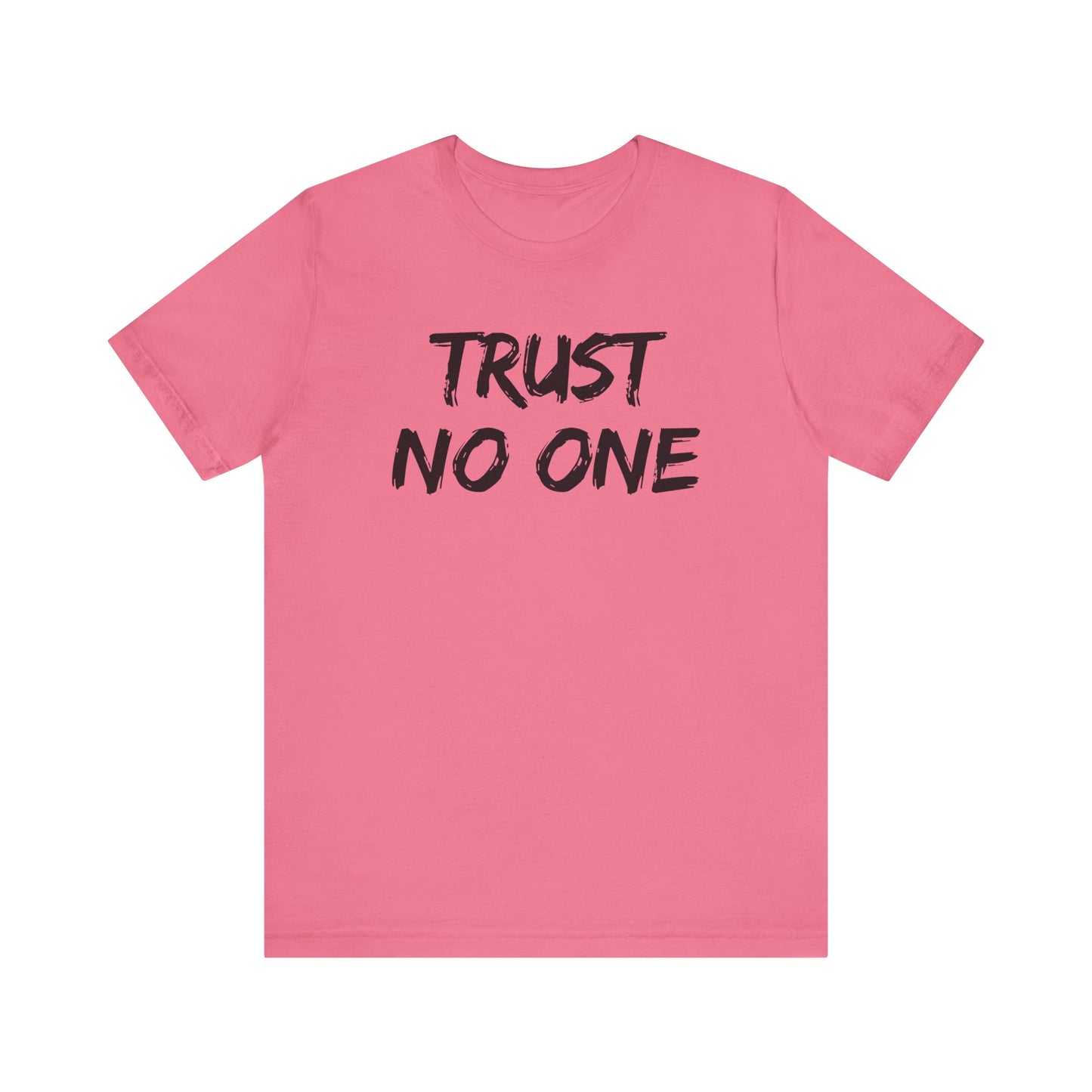 Trust No One Unisex Jersey Tee - Skeptic Life Shirt