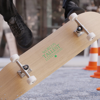World's Tallest Leprechaun Sticker — Transparent Outdoor Square