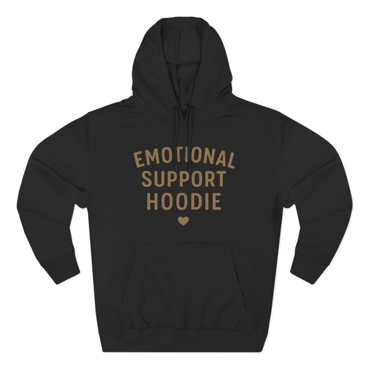 Emotional Support Fleece Hoodie - Your Wearable Hug