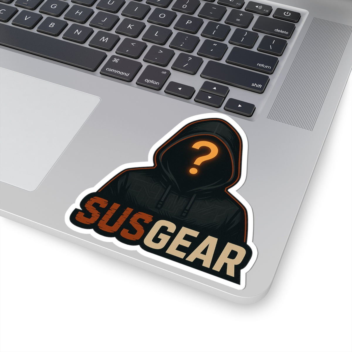 Mysterious Hoodie Figure Stickers - SUSGEAR Kiss-Cut Vinyl