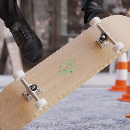 World's Tallest Leprechaun Sticker — Transparent Outdoor Square