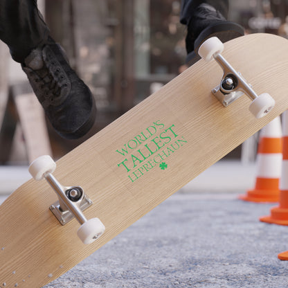 World's Tallest Leprechaun Sticker — Transparent Outdoor Square