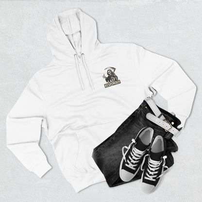 "Last Responder" Pullover Hoodie - Grim Reaper Graphic for EMT & Medical Professionals