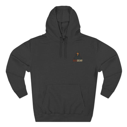 SusGear Hoodie — Suspicious Mystery Logo Fleece Pullover